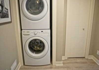 One Bedroom -<br />Washer & Dryer