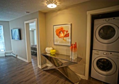 Two Bedroom -<br />Living Room & Washer-Dryer